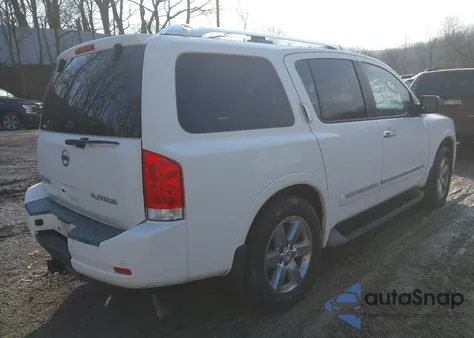 2010 Nissan Armada Platinum из США, поврежденный, VIN 5N1AA0NE0AN615198